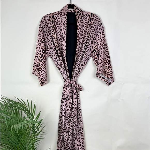Sway and Cake Other - NEW Leopard Kumi Kimono Robe Sway and Cake Boutique